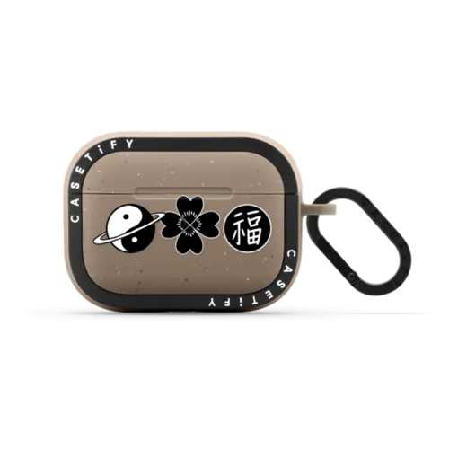 Super Lucky | AirPods Pro 2 / Earbuds Bounce Case / Matte Taupe | Image 1