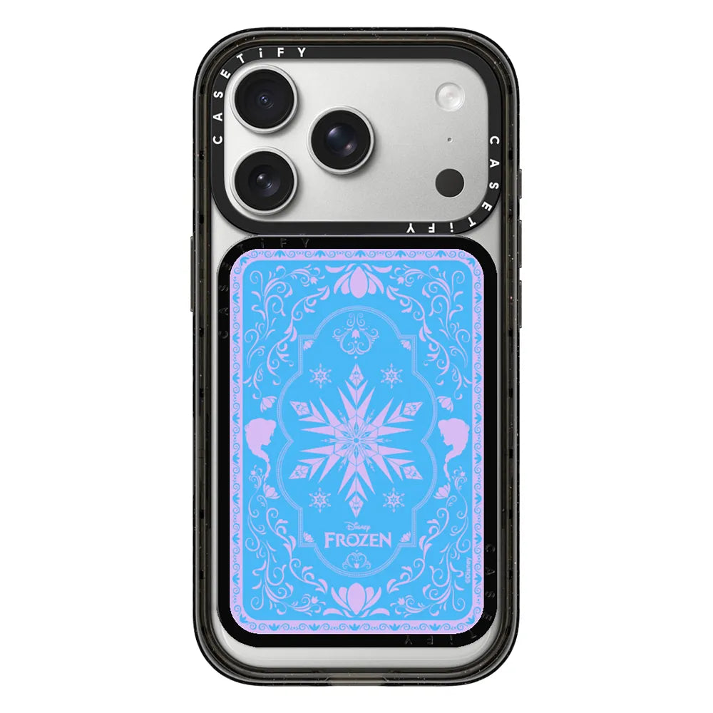 Elsa's Snowflake Snappy Cardholder Stand | Image 1