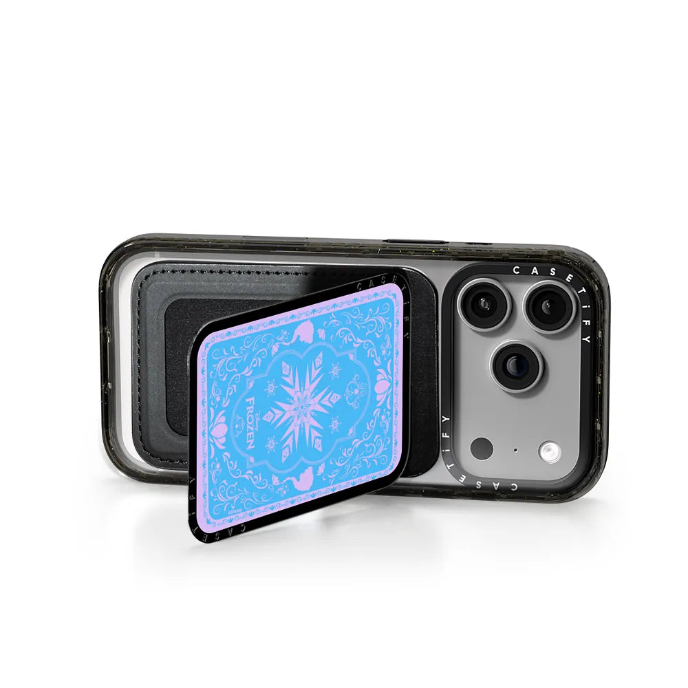 Elsa's Snowflake Snappy Cardholder Stand