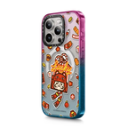PP Baby Lucky Omamori Sticker Case | iPhone 15 Pro Max / Impact Case MagSafe Compatible / Cotton Candy | Image 2
