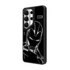 Iron Man Case - Black | Galaxy S26 Ultra / Mirror Magnetic Case / Silver on Black | Image 2