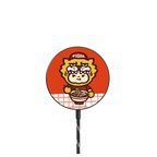 PP Baby Yummy Tiger Magnetic Wireless Charger |   / PowerThru Magnetic Wireless Charger MagSafe Compatible / Black | Image 1