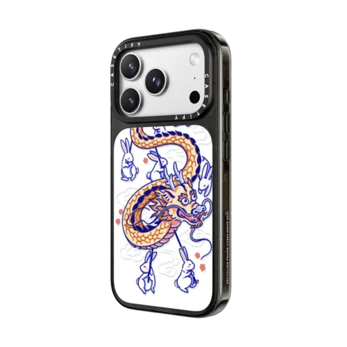 Dragon Dance | iPhone 18 Pro Max / Impact Case MagSafe Compatible - Glossy / Glossy Black | Image 2