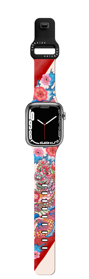Dragon's reign | Apple Watch Series 7-9 (45mm) / Impact Band / Black | Image 1