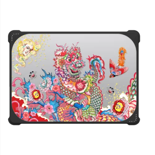 Dragon's reign | MacBook Pro 14-inch (M1 - M5) / MacBook Bounce Case / Black | Image 2
