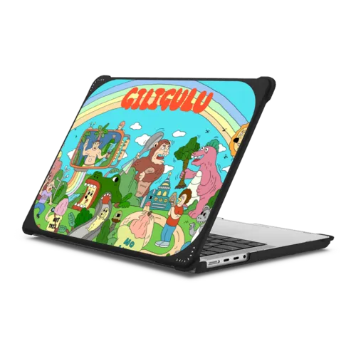 HAPPY TOGETHER | MacBook Pro 14-inch (M1 - M5) / MacBook Bounce Case / Black | Image 1