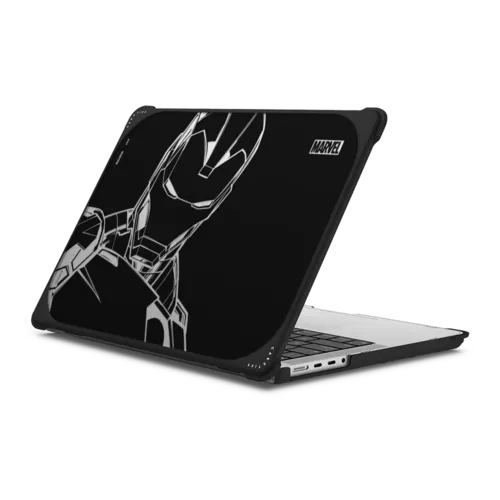 Iron Man Laptop Case | MacBook Pro 14-inch (M1 - M5) / MacBook Bounce Case / Black | Image 1