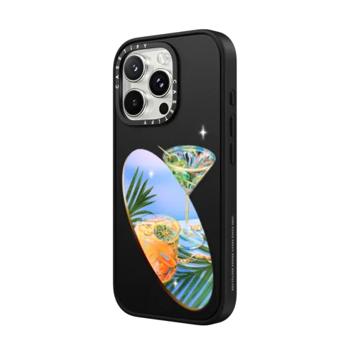 Poolside | iPhone 16 Pro Max / Impact Case MagSafe Compatible / Matte Black | Image 2