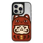 PP Baby Lucky Cat Daruma Red Metallic Case  | Image 1