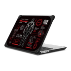 Blue Print Tech Laptop Case | MacBook Pro 14-inch (M1 - M5) / MacBook Bounce Case / Black | Image 1