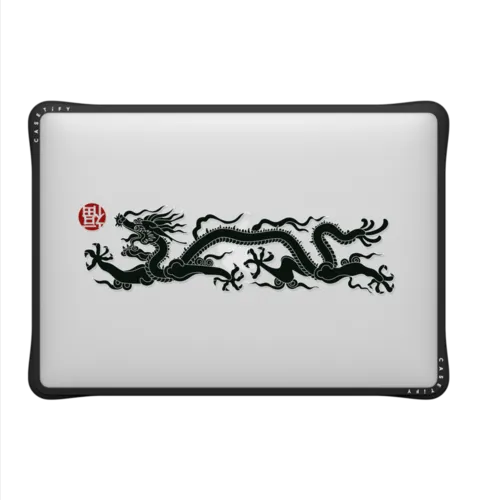 Dragon MacBook Case | MacBook Air 13-inch (M1 / Intel) / MacBook Impact Case / Black | Image 2