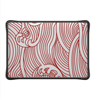 Red Auspicious Cloud MacBook Case | MacBook Air 13-inch (M1 / Intel) / MacBook Impact Case / Black | Image 2