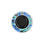 Blue Auspicious Clouds Snappy Ring Holder