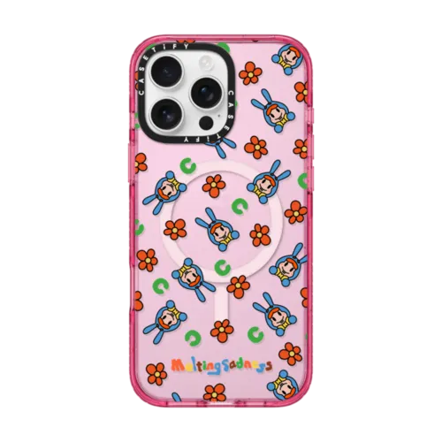 ON A ROLL | iPhone 16 Pro Max / Impact Case MagSafe Compatible / Pink Fizz | Image 1