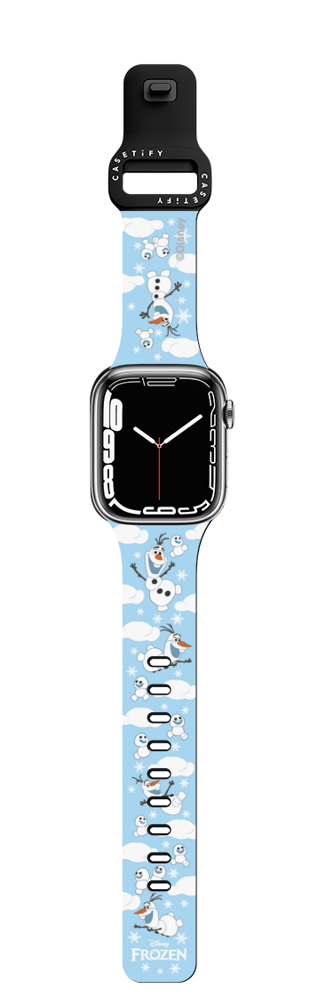 Olaf Medley Watchband | Apple Watch Series 7-9 (45mm) / Impact Band / Black | Image 1