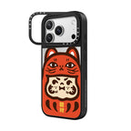 PP Baby Lucky Cat Daruma Red Case