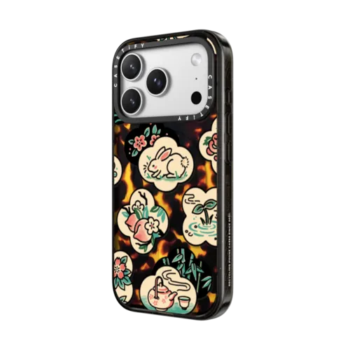 Floral Patchwork | iPhone 17 Pro / Impact Case MagSafe Compatible / Tortoiseshell | Image 2