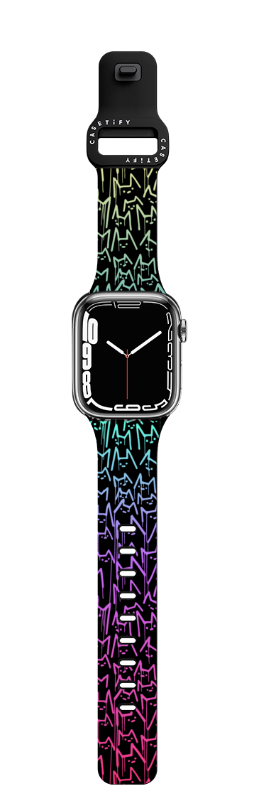 COSMIC COOLMAN | Apple Watch Series 7-9 (45mm) / Impact Band / Black | Image 1