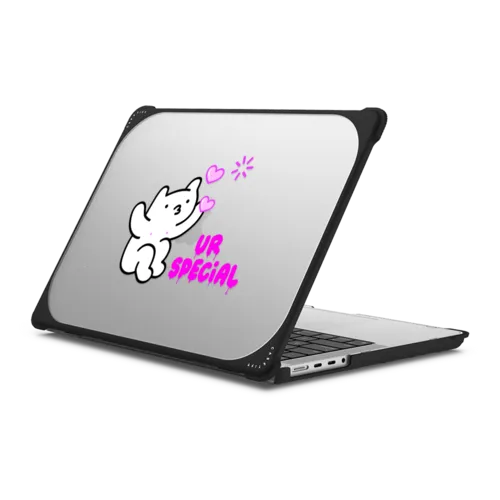 UR SPECIAL | MacBook Pro 14-inch (M1 - M5) / MacBook Bounce Case / Black | Image 1