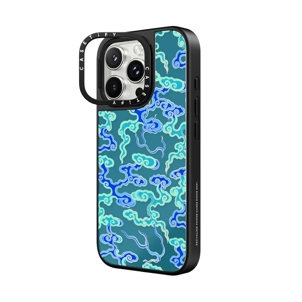 Blue Auspicious Clouds Case