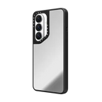 Custom Phone Case | Galaxy S26+ / Mirror Magnetic Case / Silver on Black | Image 2