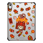 PP Baby Omamori iPad Case | iPad 10.9-inch (10th gen) / iPad Impact Case / Black | Image 1