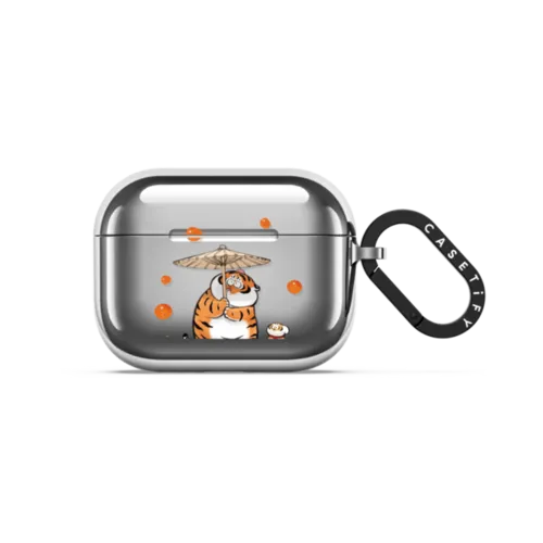 Everything Goes as Wished by bu2ma | AirPods Pro 3 / Earbuds Mirror Case / Silver | Image 1