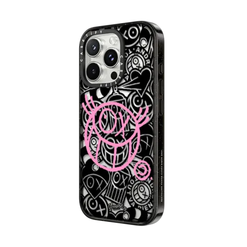 Mr. A - Transparent | iPhone 16 Pro Max / Impact Case MagSafe Compatible / Black | Image 2