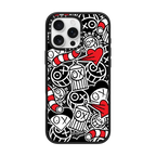 Stickers of Mr. A | iPhone 16 Pro Max / Impact Case MagSafe Compatible / Matte Black | Image 1