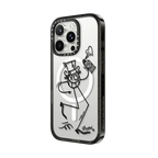Mr. A Graffiti - Black | iPhone 16 Pro Max / Impact Case MagSafe Compatible / Black | Image 2