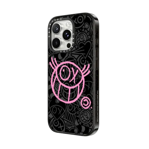 Mr. A - Black | iPhone 16 Pro Max / Impact Case MagSafe Compatible / Black | Image 2