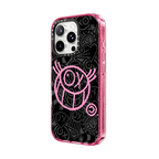 Mr. A - Black | iPhone 16 Pro Max / Impact Case MagSafe Compatible / Pink Fizz | Image 2