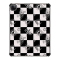 Witchy Checkered Print | iPad Pro 12.9-inch (5th/6th gen) / iPad Impact Case / Black | Image 1