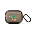 Angel Boy - Green | AirPods Pro 2 / Earbuds Bounce Case / Matte Taupe | Image 1