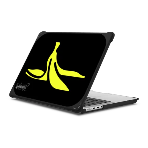 RM Banana Peel | MacBook Pro 14-inch (M1 - M5) / MacBook Bounce Case / Black | Image 1