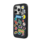Universe Sticker Case | iPhone 16 Pro Max / Impact Case MagSafe Compatible / Matte Black | Image 2