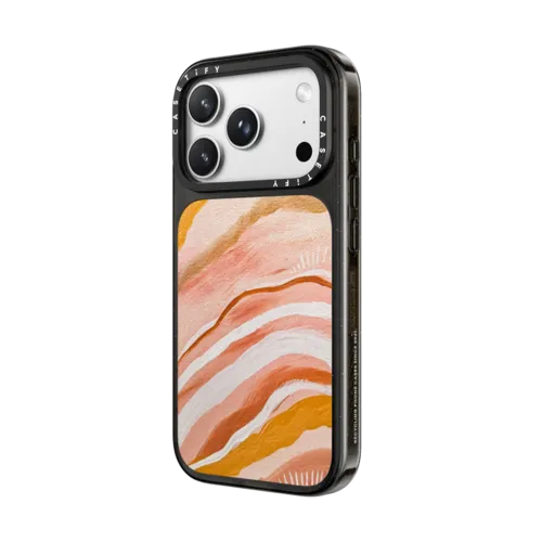 Sandstone Country | iPhone 18 Pro Max / Impact Case MagSafe Compatible - Glossy / Glossy Black | Image 2