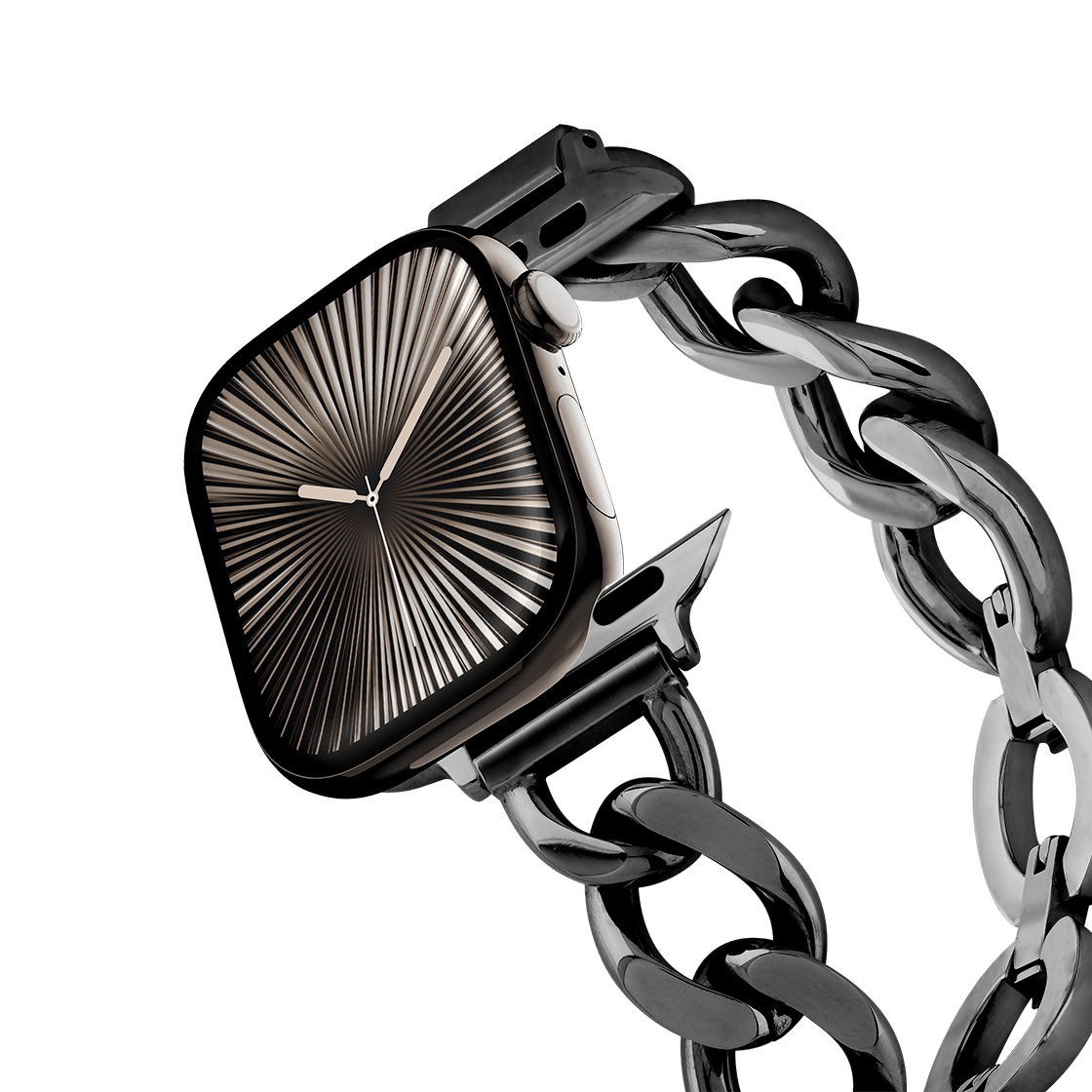 Chain Bracelet 46mm (Series 11) - Black | Image 1