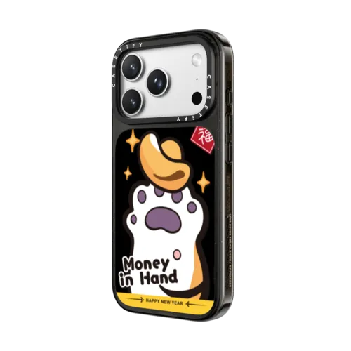 MONEY IN HAND | iPhone 18 Pro Max / Impact Case MagSafe Compatible - Glossy / Glossy Black | Image 2