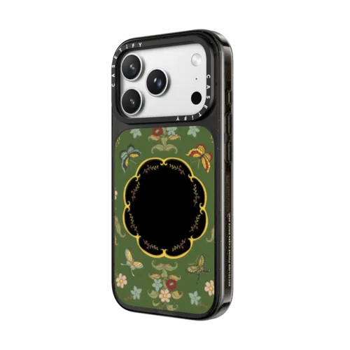 Butterfly Garden Case | iPhone 18 Pro Max / Impact Case MagSafe Compatible - Glossy / Glossy Black | Image 2