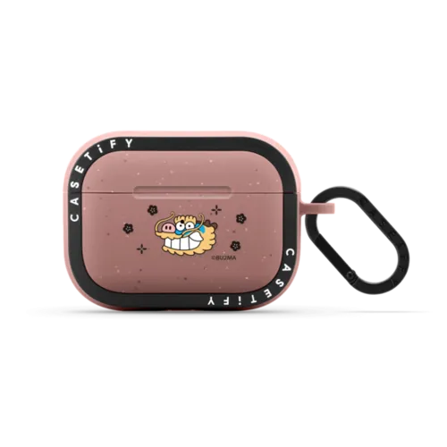 FEILONG BY BU2MA | AirPods Pro 2 / Earbuds Bounce Case / Matte Dusty Rose | Image 1