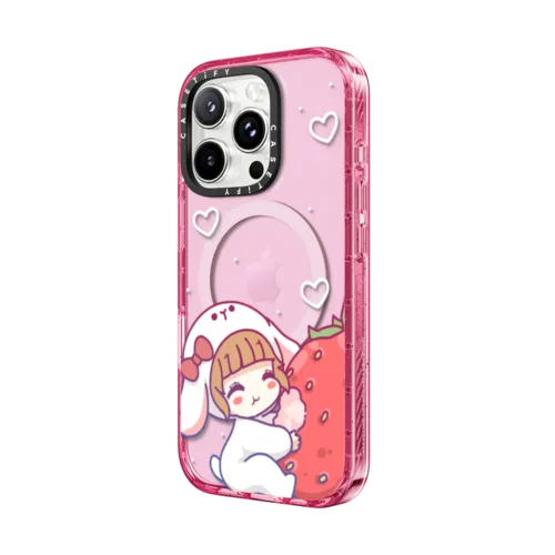 Bunny by Centilia | iPhone 16 Pro Max / Impact Case MagSafe Compatible / Pink Fizz | Image 2