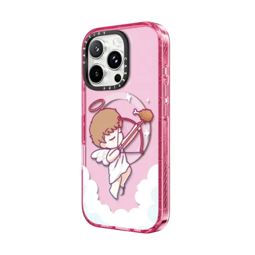 Cupid Raei by Centilia | iPhone 16 Pro Max / Impact Case MagSafe Compatible / Pink Fizz | Image 2