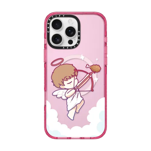 Cupid Raei by Centilia | iPhone 16 Pro Max / Impact Case MagSafe Compatible / Pink Fizz | Image 1