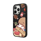 Foodie Raei by Centilia | iPhone 16 Pro Max / Impact Case MagSafe Compatible / Matte Black | Image 2