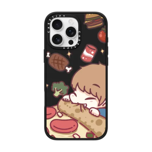 Foodie Raei by Centilia | iPhone 16 Pro Max / Impact Case MagSafe Compatible / Matte Black | Image 1