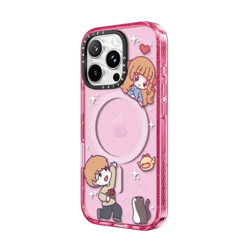 Confess Love by Centilia | iPhone 16 Pro Max / Impact Case MagSafe Compatible / Pink Fizz | Image 2