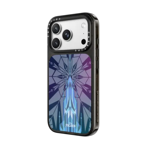 Elsa's Ice Castle Case | iPhone 18 Pro Max / Impact Case MagSafe Compatible - Glossy / Glossy Black | Image 2