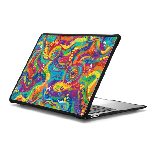 ABORIGINAL LAND | MacBook Air 13-inch (M1 / Intel) / MacBook Impact Case / Black | Image 1