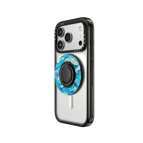 CLARITY IN SERENITY | Snappy Ring Holder / Snappy Ring Holder MagSafe Compatible / Black | Image 2